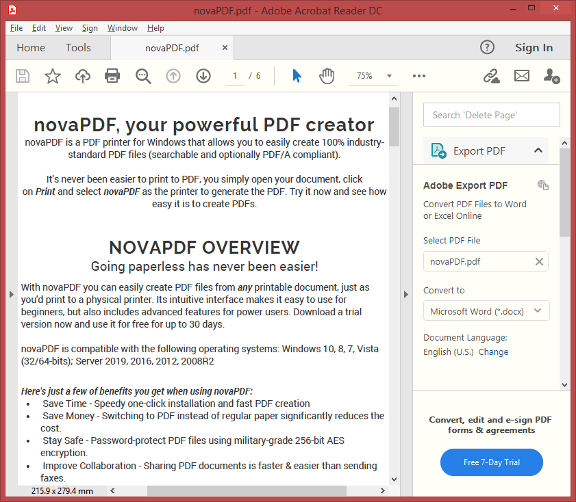 Adobe Acrobat Reader Adobe Acrobat Reader