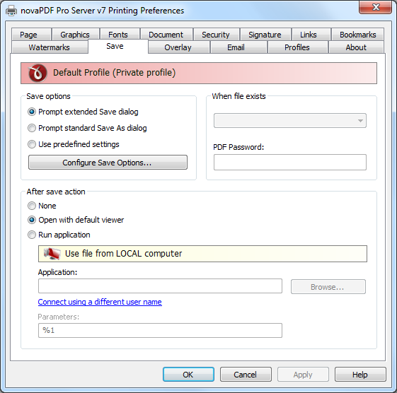 configure novapdf save configure novapdf save