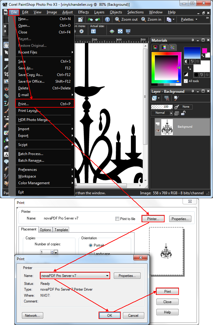 import pdf as vector inkscape
