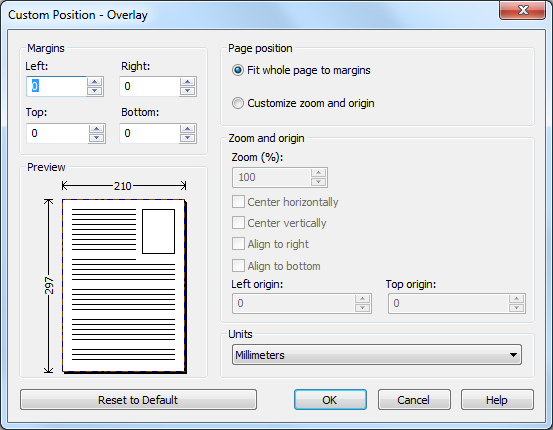 custom position overlay custom position overlay