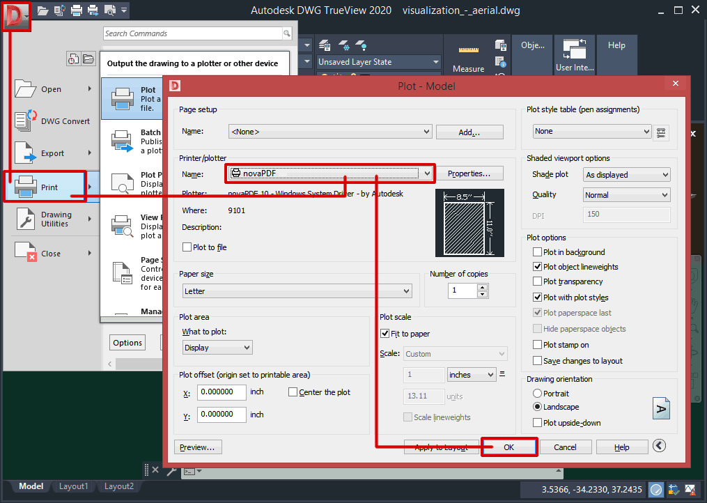 Create PDF with TrueView