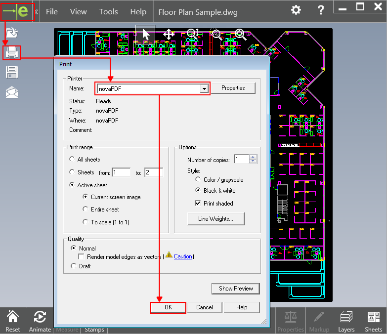 pdf to autocad