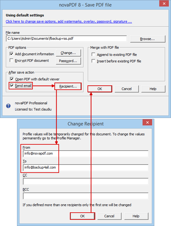 how to download pdf from mail