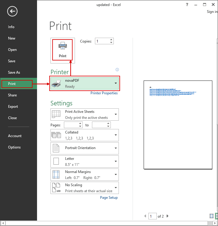 convert pdf to excel sheet