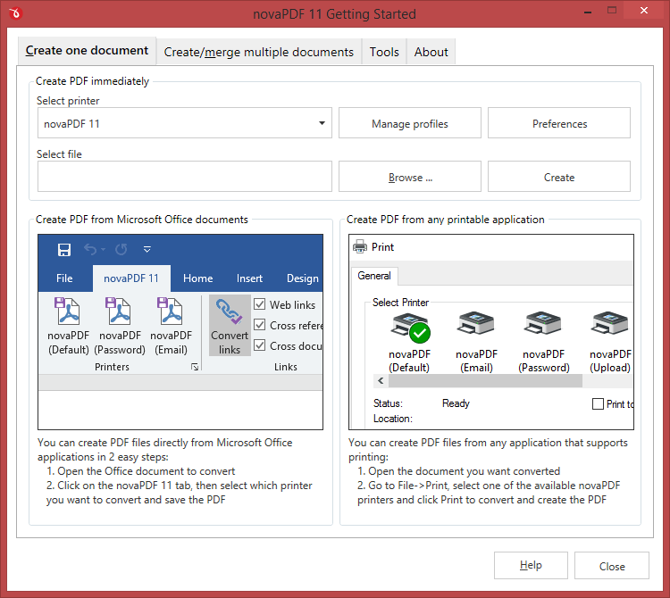 Convert To Pdf With Novapdf