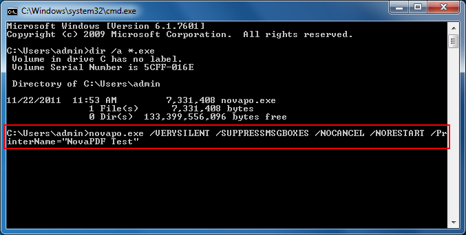 install silently flat install silently flat