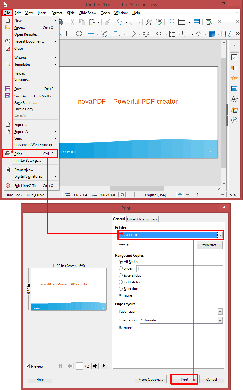 libreoffice impress powerpoint