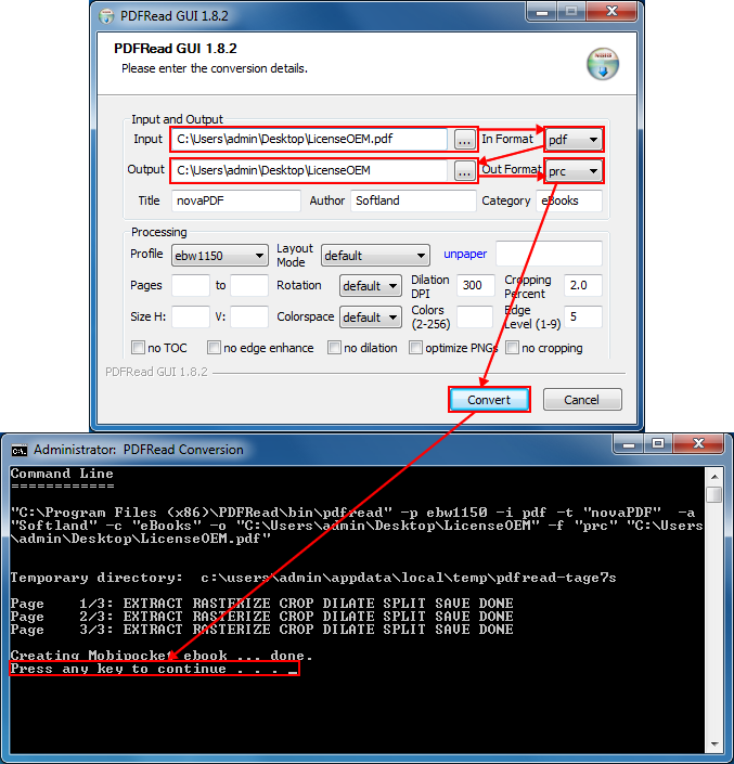 transferring pdfs to kindle