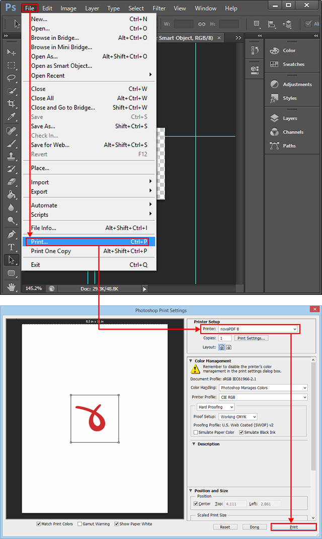 pdf images for photoshop