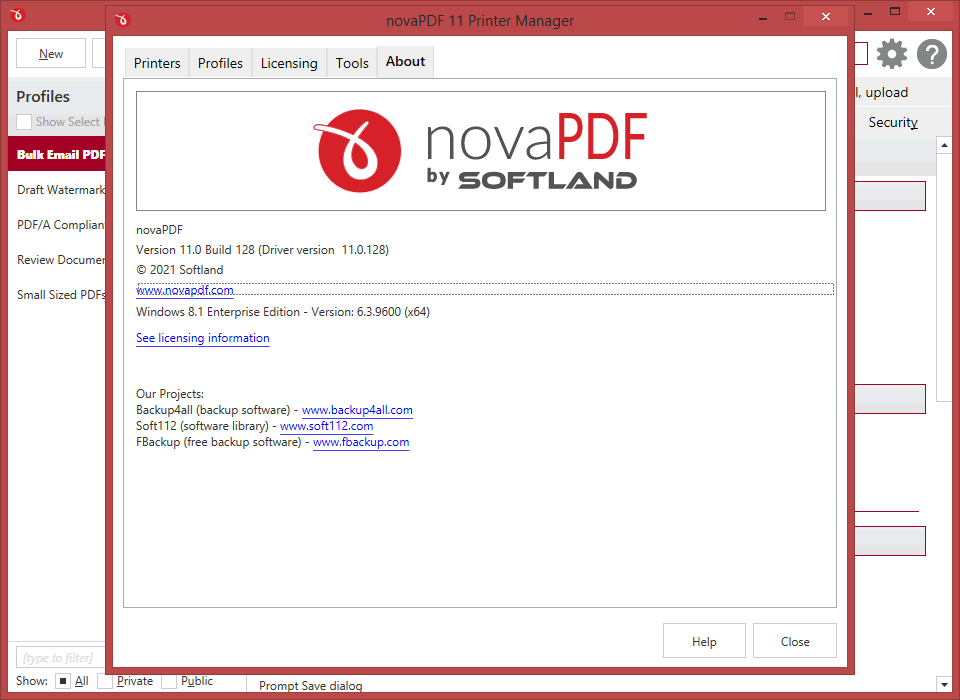 NovaPDF Lite 11 Key (Lifetime  / 1 PC)